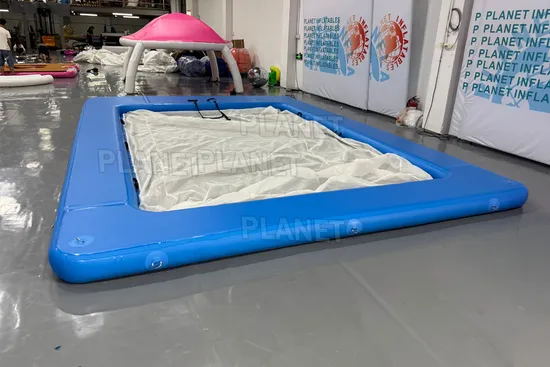 Portable Inflatable Floating Ocean Sea Swimming Pool with Anti Jellyfish Net for Sale