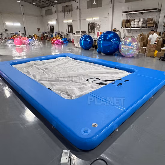 Portable Inflatable Floating Ocean Sea Swimming Pool with Anti Jellyfish Net for Sale