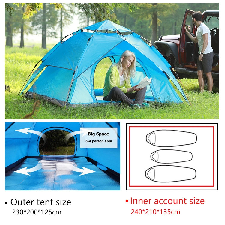 Outdoor Portable Folding Waterproof Camping Tents for Hiking