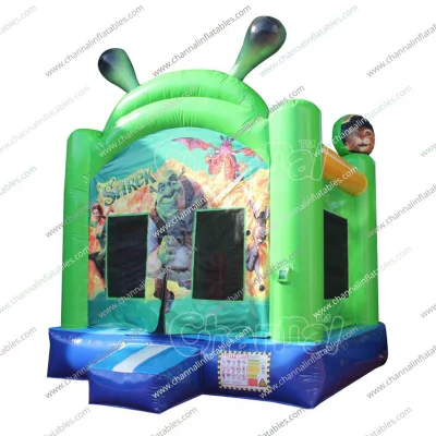 Venda imperdível comercial Shrek Bounce House inflável castelo de salto inflável Chb1354