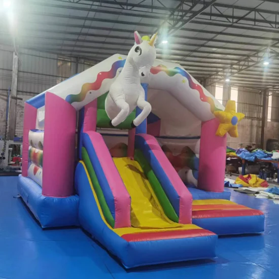 Bouncer inflável Castle Bouncy Jumping / Bounce House Slide Comercial