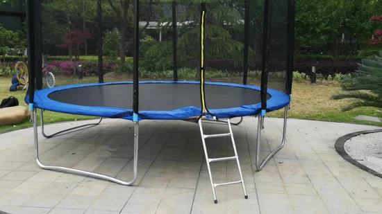 Preço de atacado presente de aniversário 10 pés trampolim salto entretenimento ao ar livre